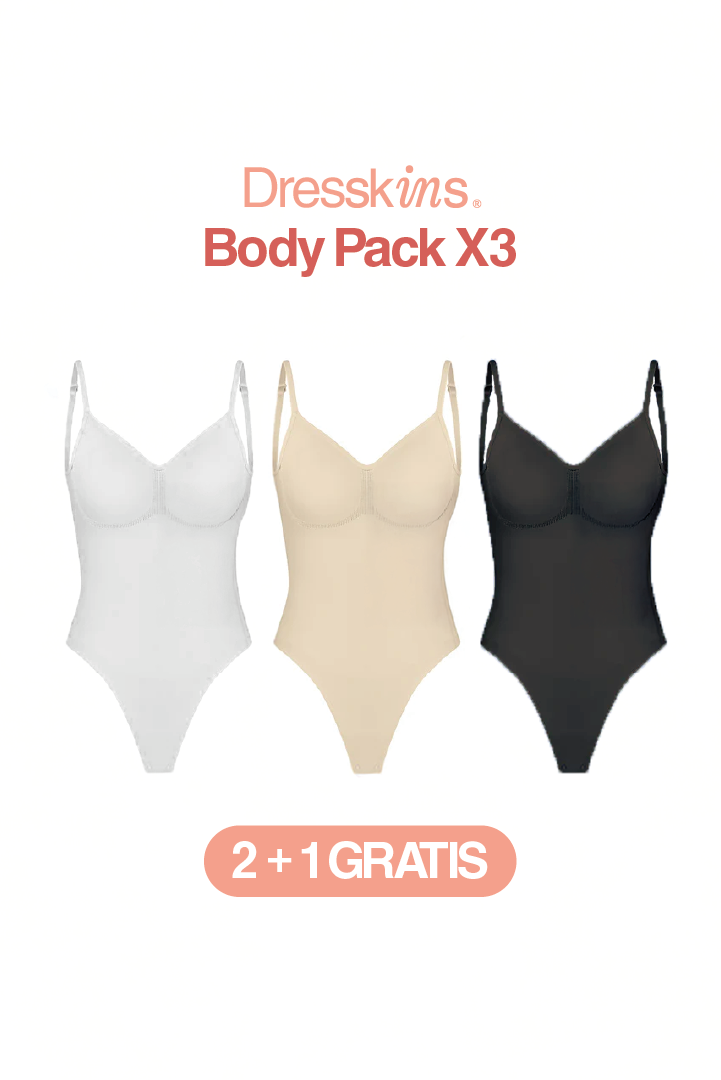 Body moldeador - Pack X3