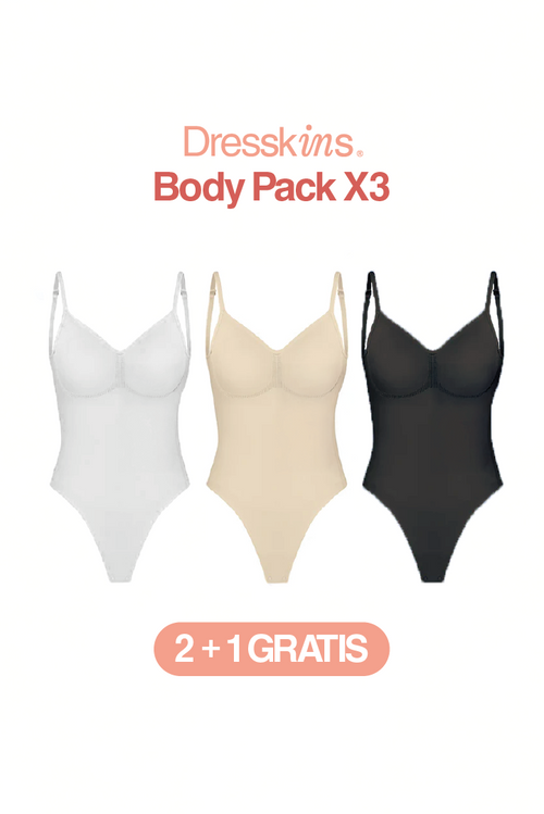 Body moldeador - Pack X3